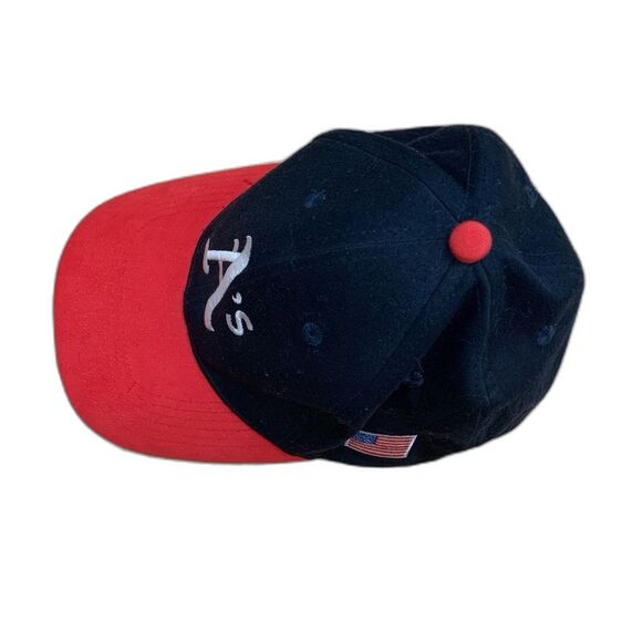 Oakland Athletics BD & A Men Baseball Cap Pepsi Hat Navy Red Embroidered OS - Picture 9 of 11